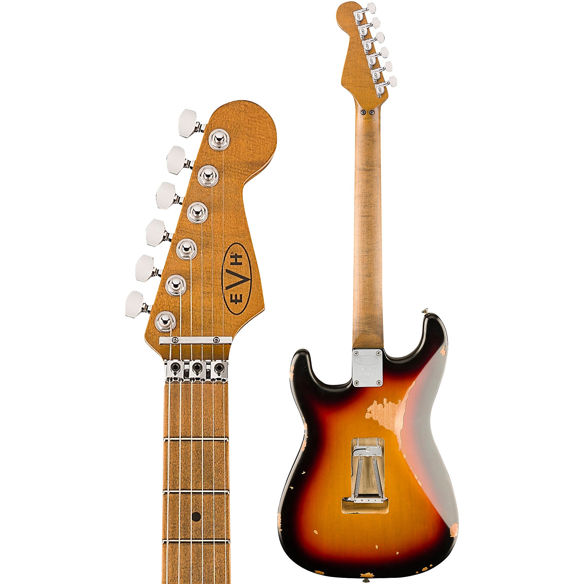 EVH Frankenstein Relic Series Electric Guitar Vintage Sunburst