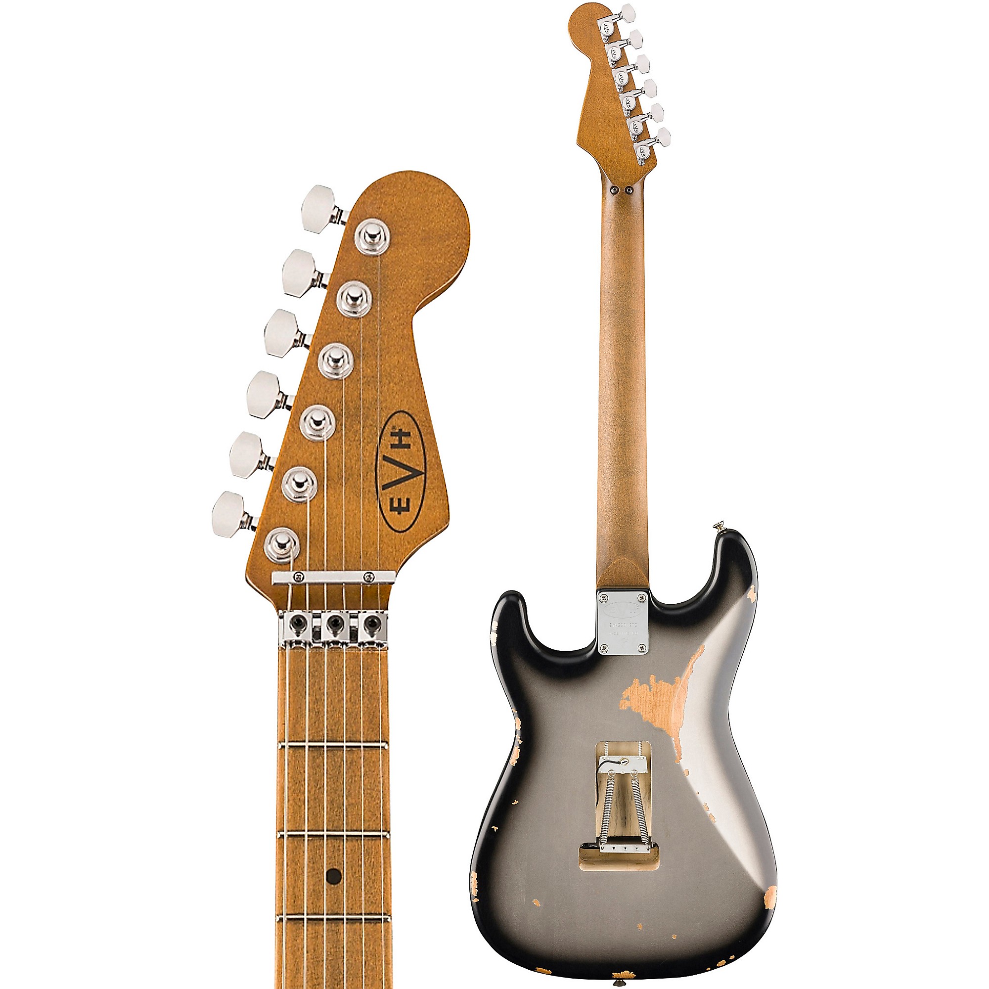 EVH Frankenstein Relic Series Electric Guitar Silverburst | Guitar