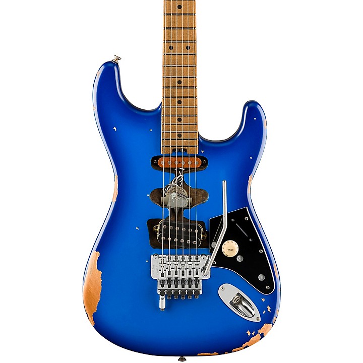 アッシュボディ！拘りのEVH Frankenstein BLUEフランケン - メルカリ