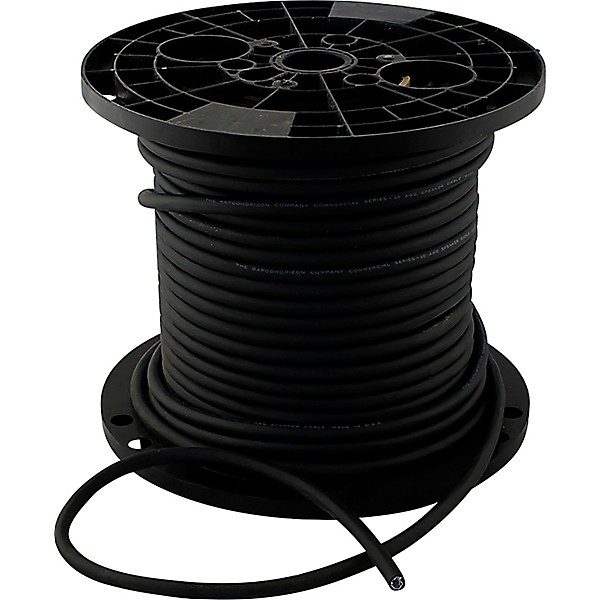 Rapco Horizon 10GA Bulk Speaker Cable (Per Ft) 10 Gauge 150 ft. Black ...