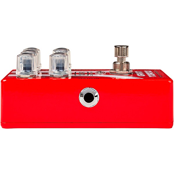 MXR Gran Torino Boost Overdrive Effects Pedal Red