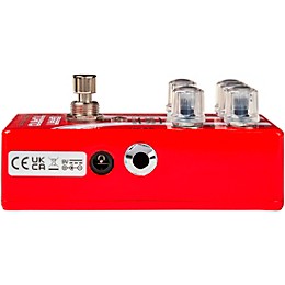 MXR Gran Torino Boost Overdrive Effects Pedal Red