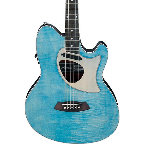 Ibanez TCM50FM Talman Acoustic-Electric Guitar Denim Blue