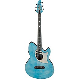 Ibanez TCM50FM Talman Acoustic-Electric Guitar Denim Blue