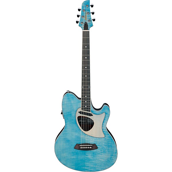 Ibanez TCM50FM Talman Acoustic-Electric Guitar Denim Blue
