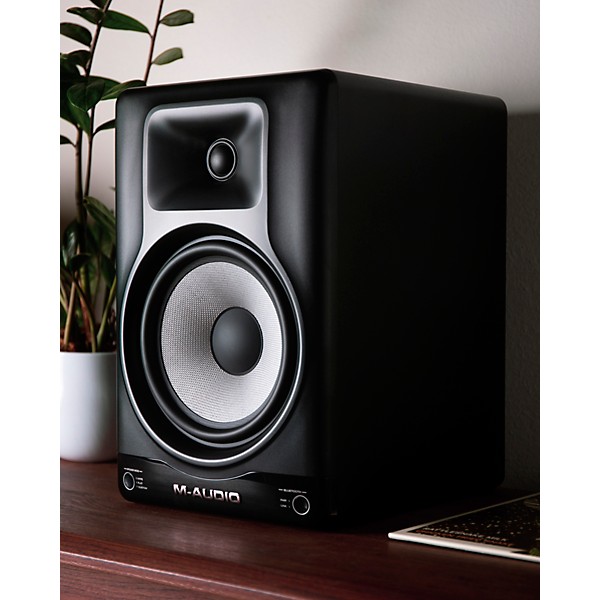 M-Audio Forty-Eighty 8" Powered Studio Monitor (Each) Silver Limited-Edition