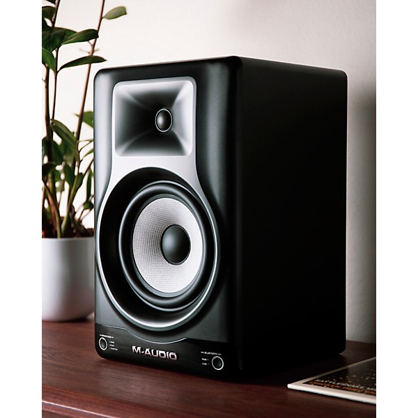 M-Audio Forty-Sixty 6" Powered Studio Monitor (Each) Silver Limited-Edition