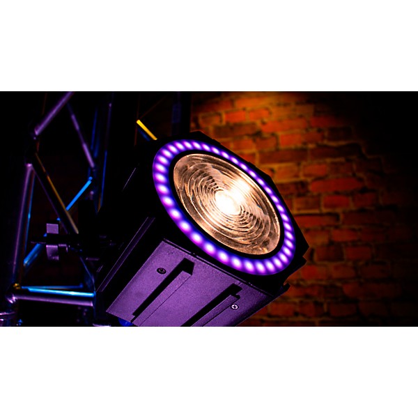 Blizzard Nexys WW LED Effects Light with RGB Diffused Outer Ring and Backlight Black