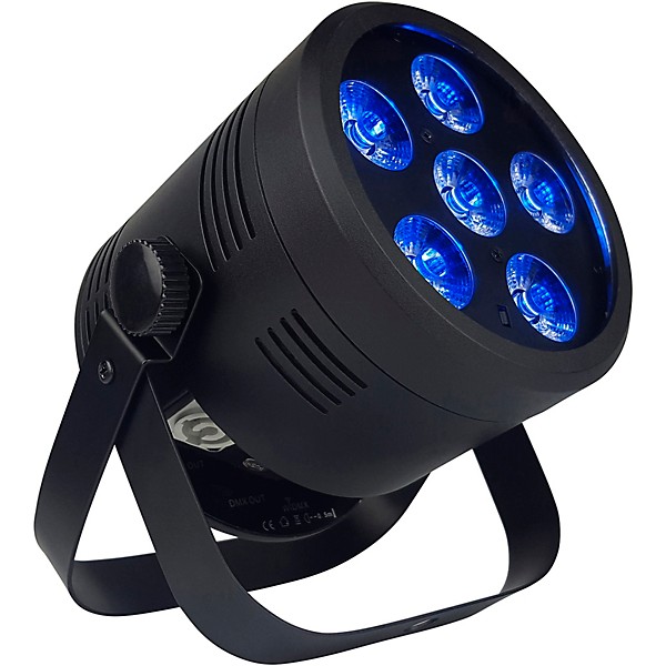 Blizzard LB Hex Unplugged Battery-Powered LED Par Light Black