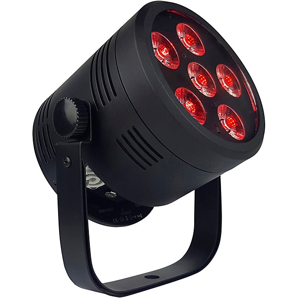 Blizzard LB Hex Unplugged Battery-Powered LED Par Light Black