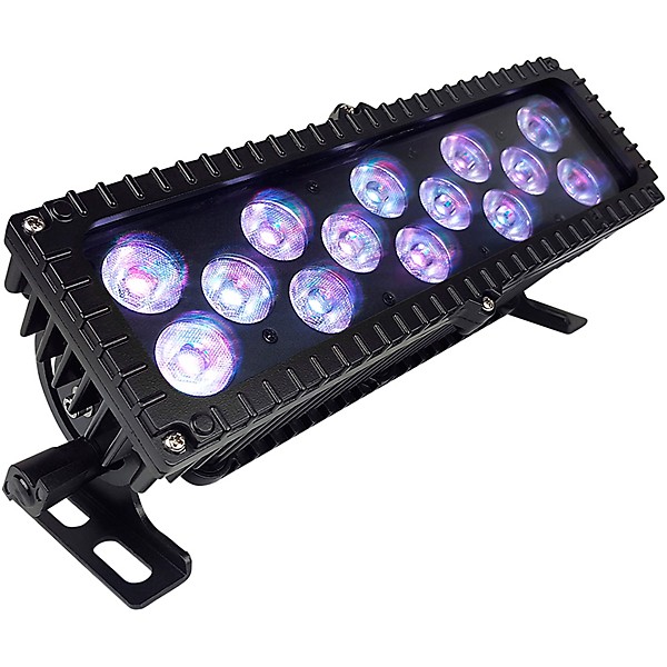 Blizzard Motif Fresco IP65 RGB LED Wash Light Black