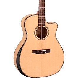 Cort GA-MY Bevel Grand Regal Acoustic Guitar Natural