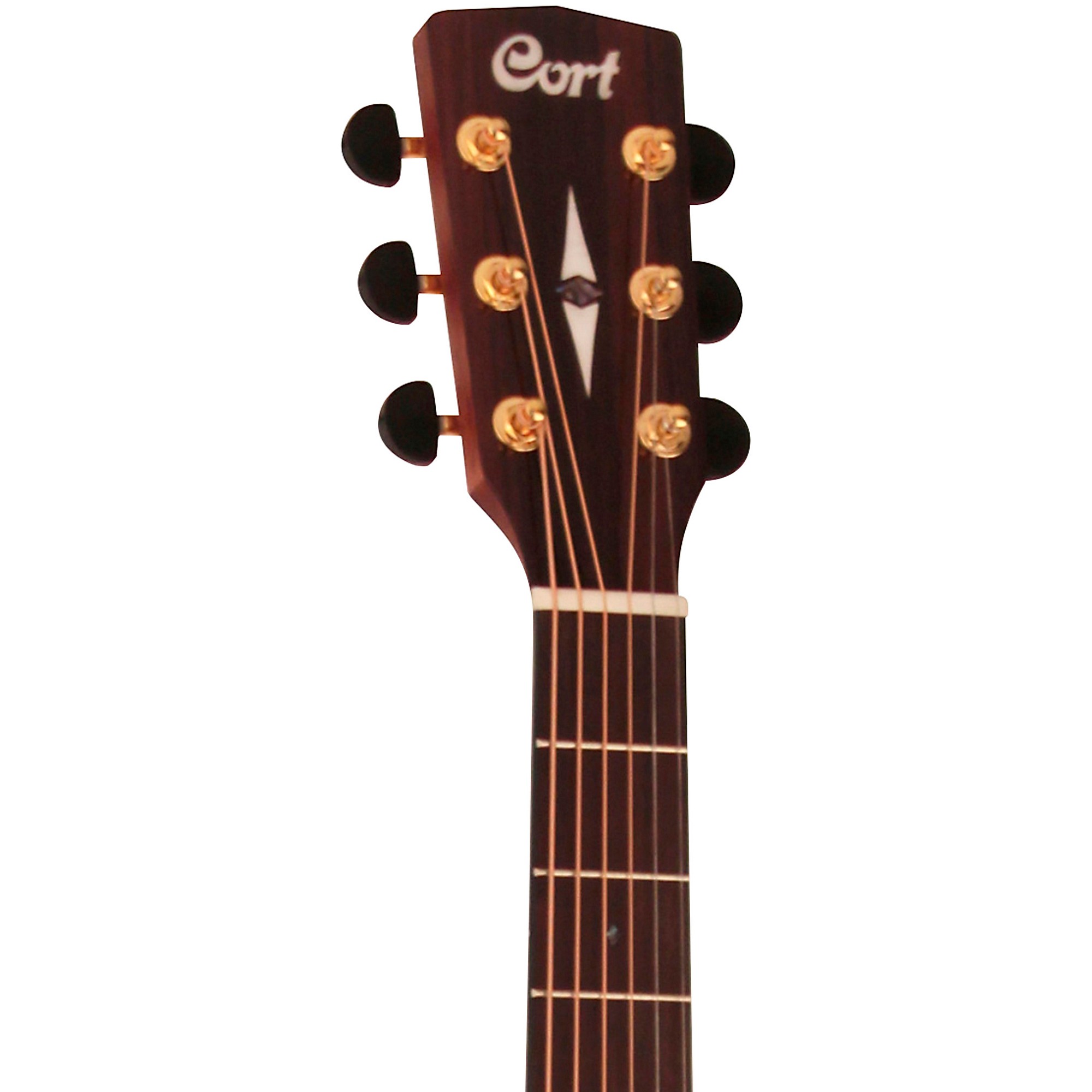 Cort GA-MY Bevel Grand Regal Acoustic Guitar Natural