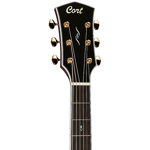 Cort D8 Gold Series Dreadnought Acoustic Guitar Light Burst