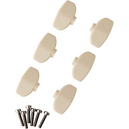PRS Phase III Wing Set of 6 Tuner Buttons Ivory