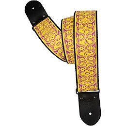 PRS Fleur Retro Guitar Strap Violet 2.5 in.