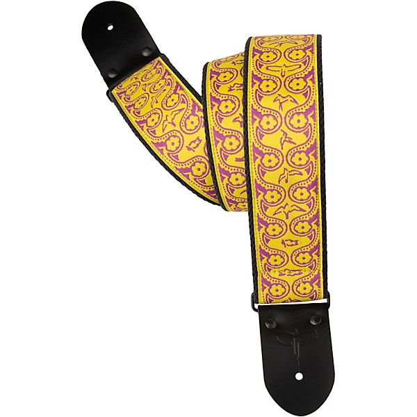 PRS Fleur Retro Guitar Strap Violet 2.5 in.