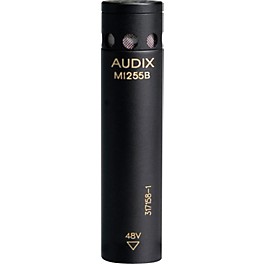 Audix M1255B Miniturized High Output Condenser Microphone for Distance Miking Cardioid Standard