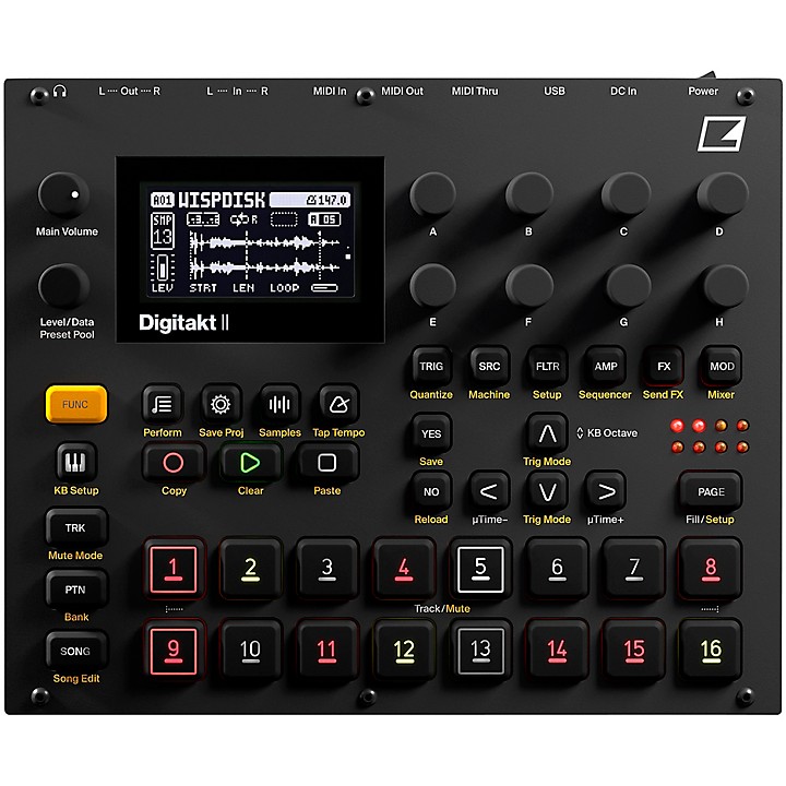 Elektron Digitone II 16-track Polyphonic Digital Synthesizer