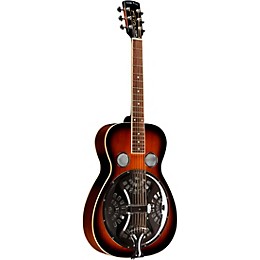 Gold Tone PBR/L Paul Beard Signature Series Roundneck Left-Handed Resonator Guitar Tobacco Sunburst