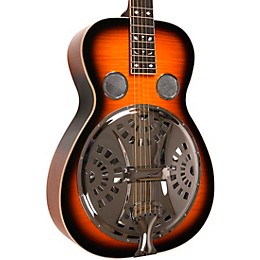 Gold Tone PBR-D Mastertone Paul Beard Signature Series Roundneck Deluxe Resonator Guitar Tobacco Sunburst