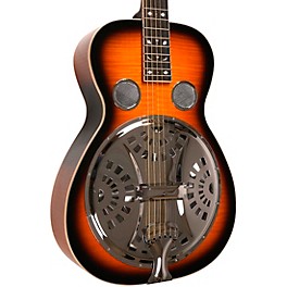 Gold Tone PBR-D Mastertone Paul Beard Signature Series Roundneck Deluxe Resonator Guitar Tobacco Sunburst