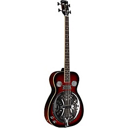 Gold Tone PBB Paul Beard Signature Series Left-Handed Resonator Bass Guitar Tobacco Sunburst