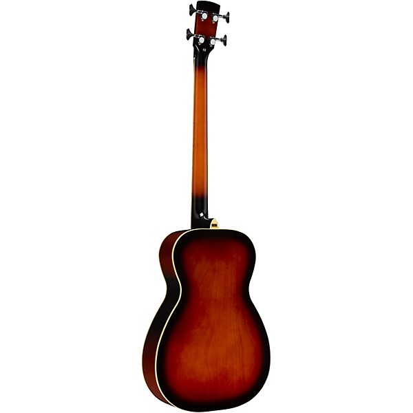 Gold Tone PBB Paul Beard Signature Series Left-Handed Resonator Bass Guitar Tobacco Sunburst