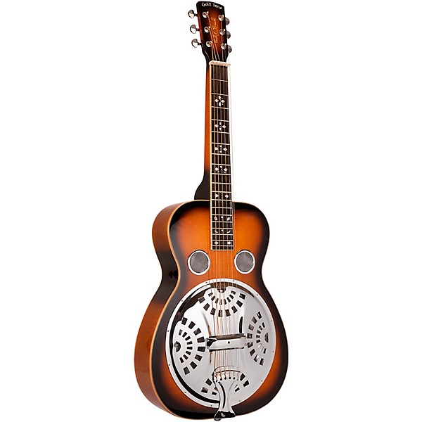 Gold Tone PBS-D Paul Beard Signature Series Squareneck Deluxe Resonator Guitar Tobacco Sunburst