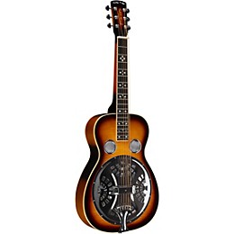 Gold Tone PBS-D/L Paul Beard Signature Series Squareneck Left-Handed Deluxe Resonator Guitar Tobacco Sunburst