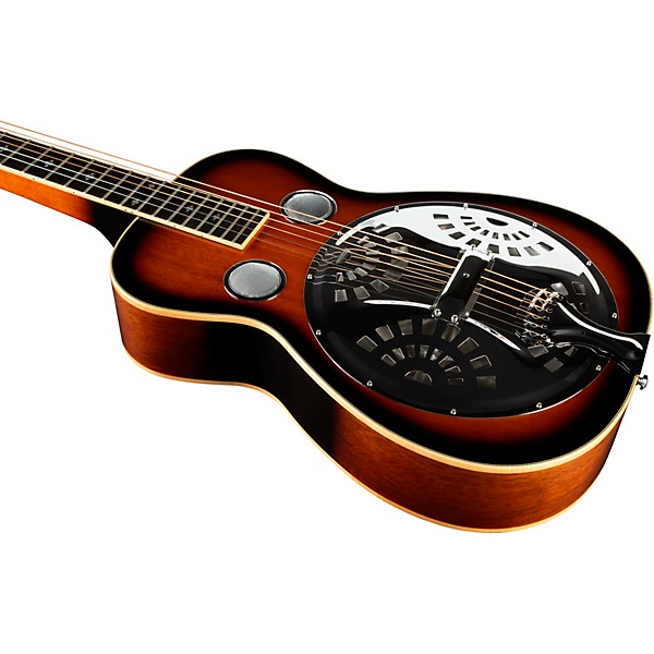 Gold Tone PBS-M/L Mastertone Paul Beard Squareneck Solid-Mahogany Left-Handed Resonator Guitar Tobacco Sunburst