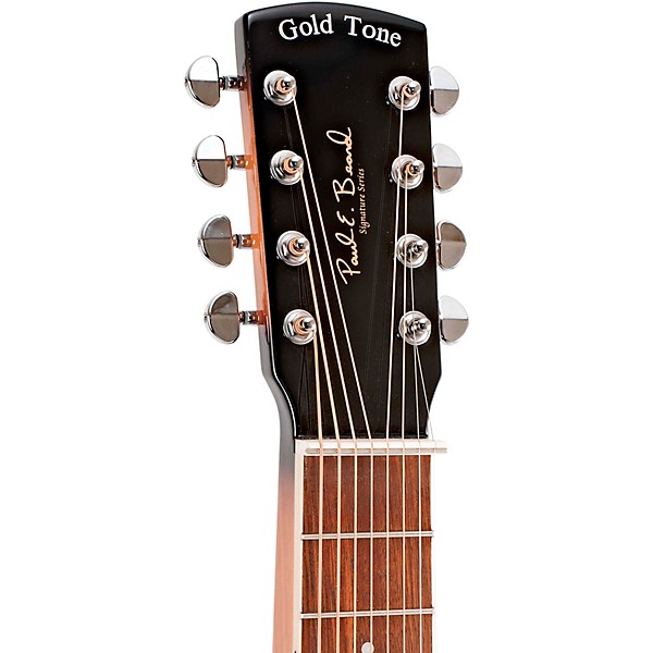 Gold Tone PBS-8 Paul Beard Signature Series 8-String Squareneck Resonator Guitar Tobacco Sunburst