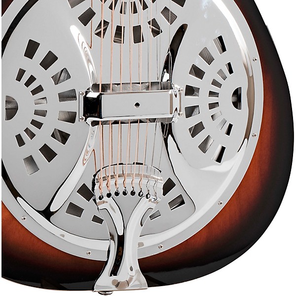 Gold Tone PBS-8 Paul Beard Signature Series 8-String Squareneck Resonator Guitar Tobacco Sunburst