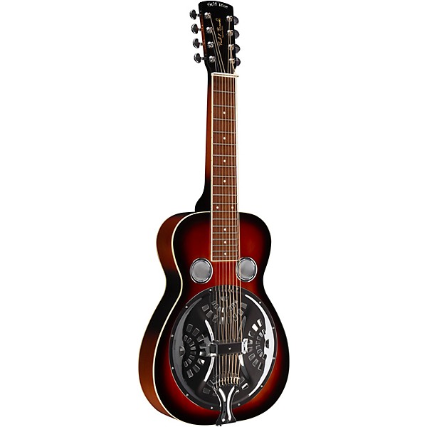 Gold Tone PBS-8/L Paul Beard Signature Series 8-String Squareneck Left-Handed Resonator Guitar Tobacco Sunburst