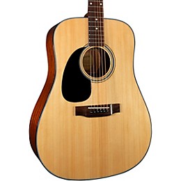 Blueridge BR-40 Contemporary Series Left-Handed Dreadnought Acoustic Guitar Natural