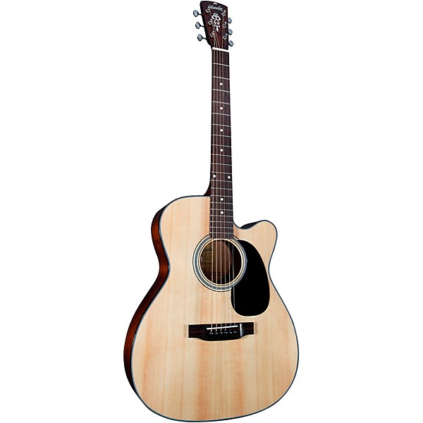 Blueridge BR-43CE Contemporary Series Cutaway 000 Acoustic-Electric Guitar Natural