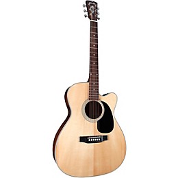 Blueridge BR-63CE Contemporary Series Cutaway 000 Acoustic-Electric Guitar Natural