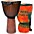 X8 Drums Matahari Professional Djembe Drum with ... X8 Drums Matahari Professional Djembe Drum with Bag & Lessons 10 x 20 in.