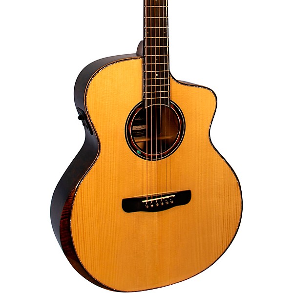 Merida Wave Beyond Series Grand Concert Acoustic-Electric Guitar Natural