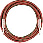 Fender Pro 10' Checkerboard Straight to Straight Instrument Cable 10 ft. Red/Green thumbnail