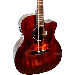 Merida Black Panther Imperial Series Grand Auditorium Acoustic-Electric Guitar Vintage Sunburst