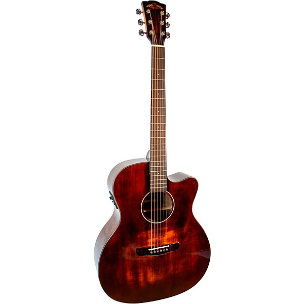 Merida Black Panther Imperial Series Grand Auditorium Acoustic-Electric Guitar Vintage Sunburst