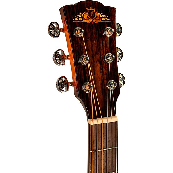 Merida Black Panther Imperial Series Grand Auditorium Acoustic-Electric Guitar Vintage Sunburst