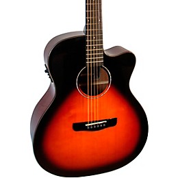 Merida Red Fox Imperial Series Grand Auditorium Acoustic-Electric Guitar Sunburst