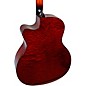 Merida Red Fox Imperial Series Grand Auditorium Acoustic-Electric Guitar Sunburst