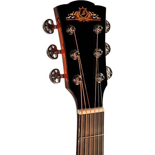 Merida Red Fox Imperial Series Grand Auditorium Acoustic-Electric Guitar Sunburst