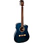 Merida Juliet Classic Series Dreadnought Acoustic-Electric Guitar Transparent Blue