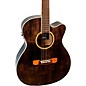 Merida Romeo Classic Series OM Acoustic-Electric Guitar Transparent Black thumbnail