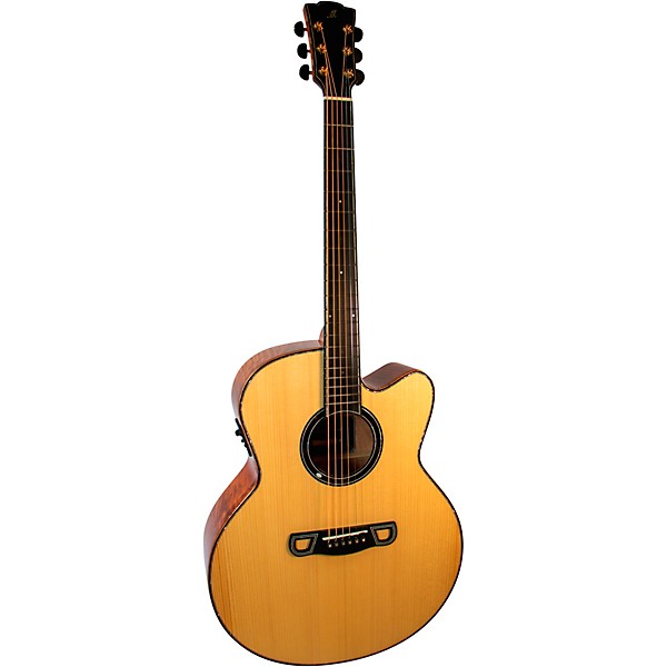 Merida DTJC Beyond Series Jumbo Acoustic-Electric Guitar Natural