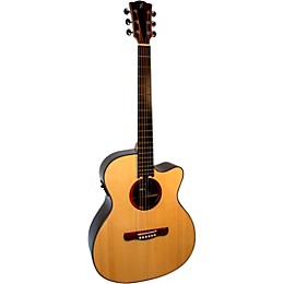 Merida R1CS Imperial Series Grand Auditorium Acoustic-Electric Guitar Natural